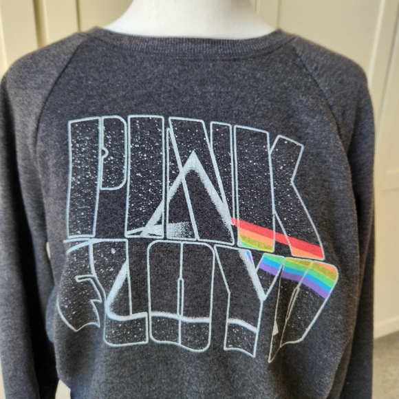 Pink Floyd X Lucky Brand Dark Gray Graphic Sweatshirt Long Sleeves Small - Picture 4 of 17